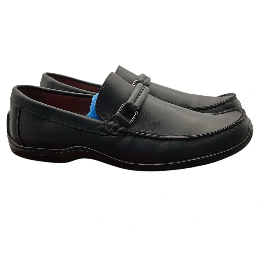 Donald J. Pliner Black‎ Loafers EINCHO 77 size 10M